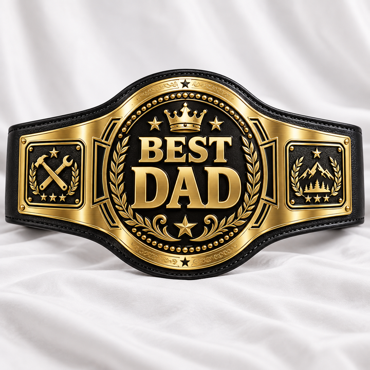 Best Dad Championship Belt