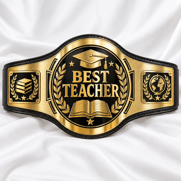 Best Teacher Championship Belt