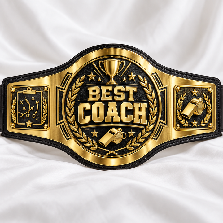 Best Coach Championship Belt