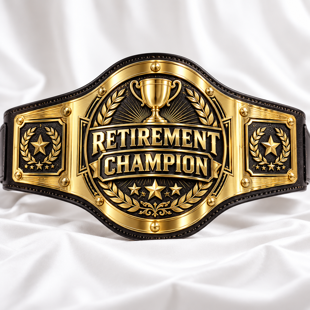 Retirement Champion Belt