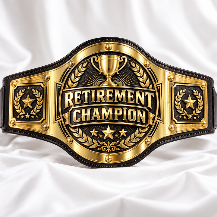 Retirement Champion Belt