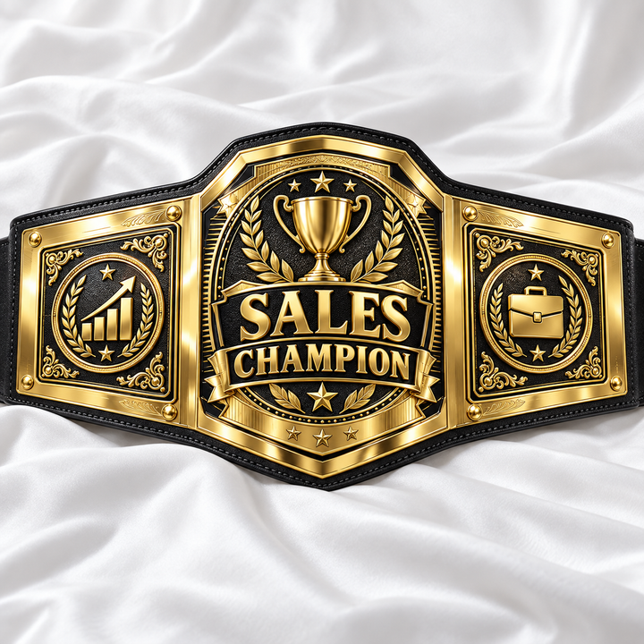 Sales Champion Championship Belt
