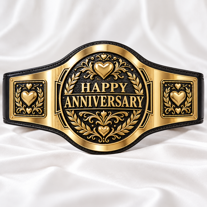 Happy Anniversary Championship Belt
