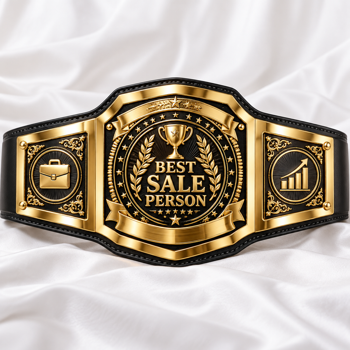 Best Salesperson Championship Belt