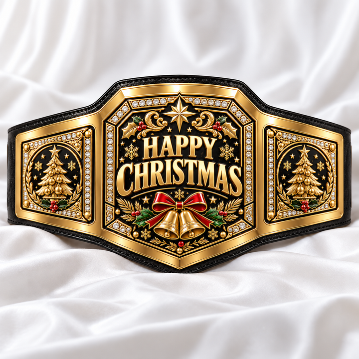 Happy Christmas Championship Belt