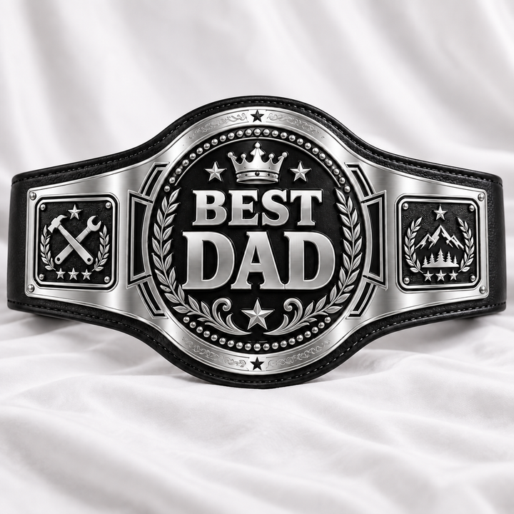 Best Dad Championship Belt