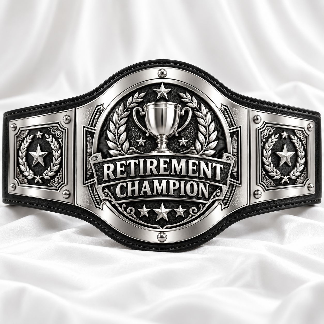 Retirement Champion Belt