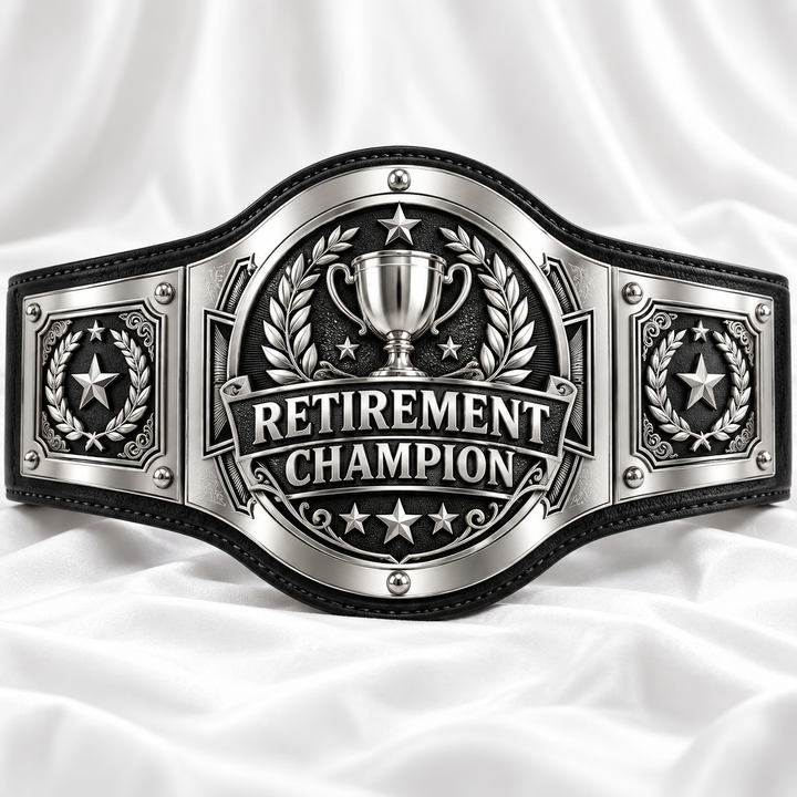 Retirement Champion Belt