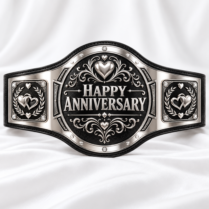 Happy Anniversary Championship Belt