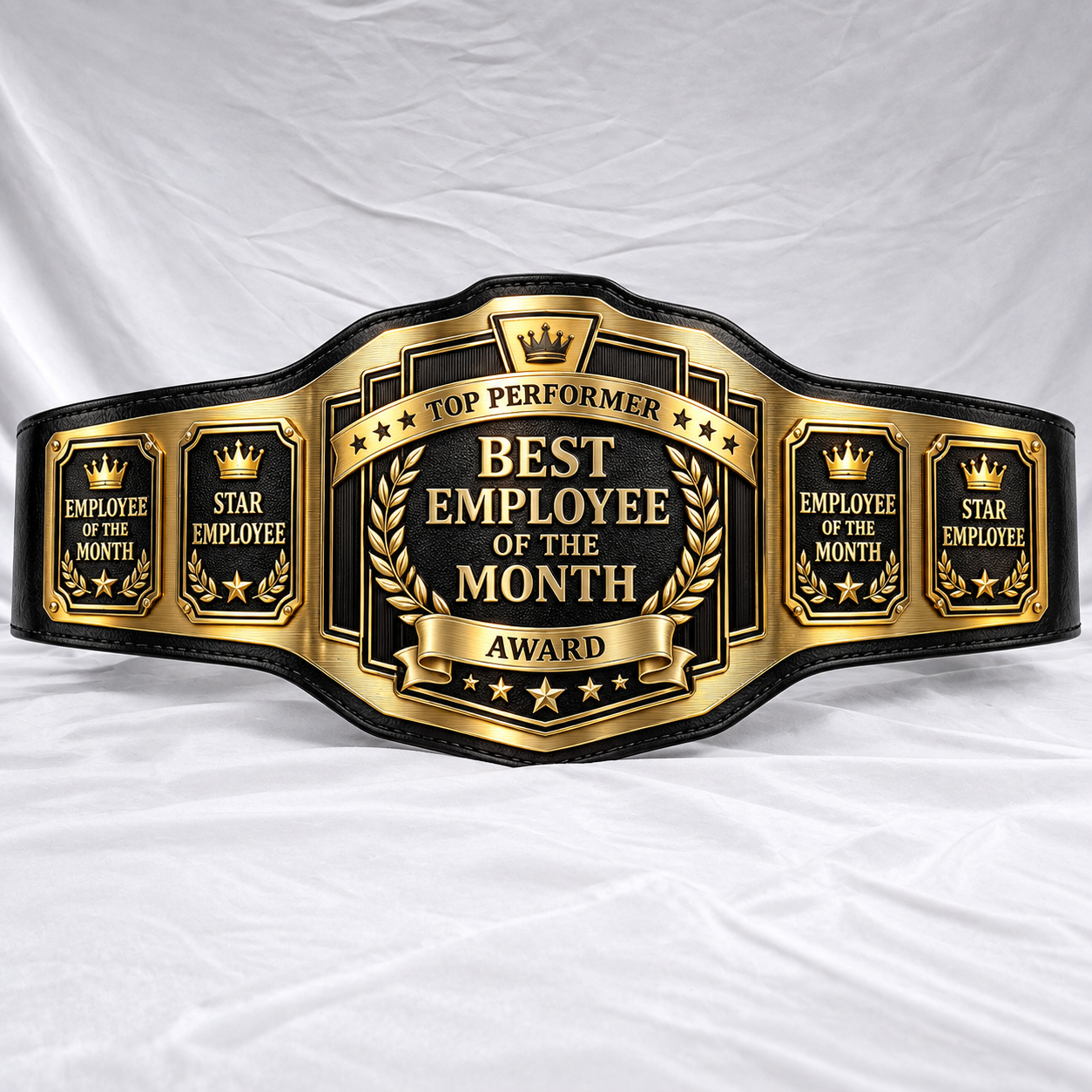 Best Employee of the Month Championship Belt