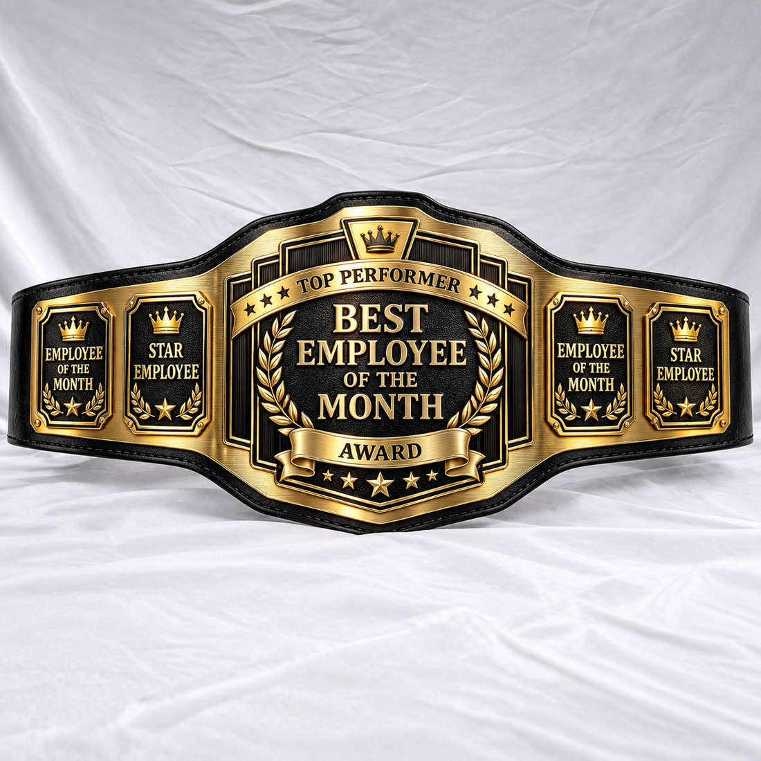 Best Employee of the Month Championship Belt