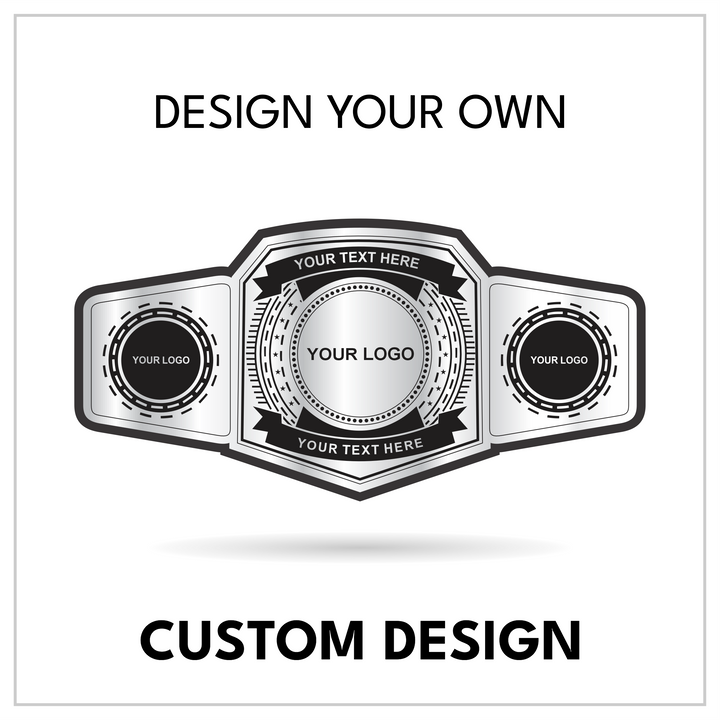 Design Your Own Premium 3-Plate Title Belt