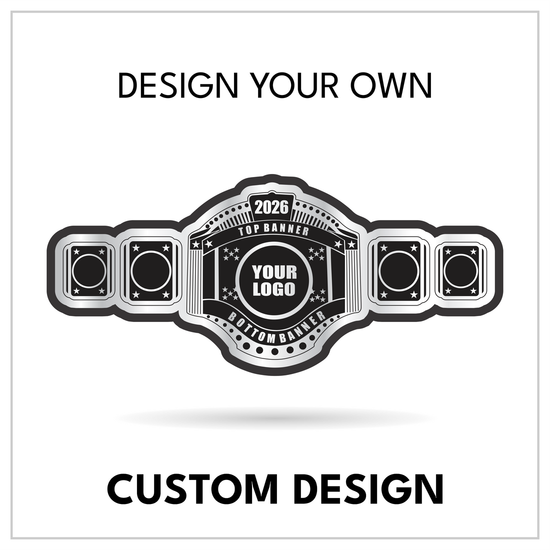 Build-a-Belt: 5-Plate Heavyweight Edition with Date & Banners