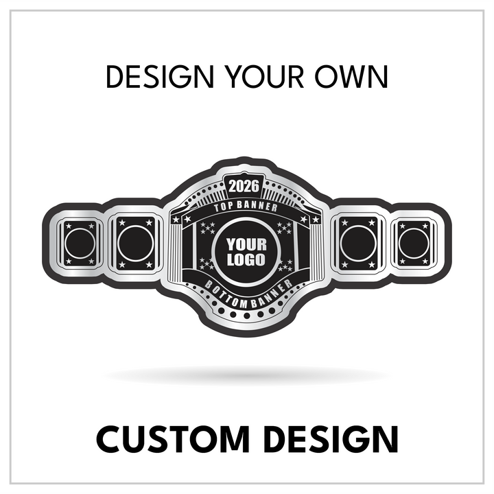 Build-a-Belt: 5-Plate Heavyweight Edition with Date & Banners