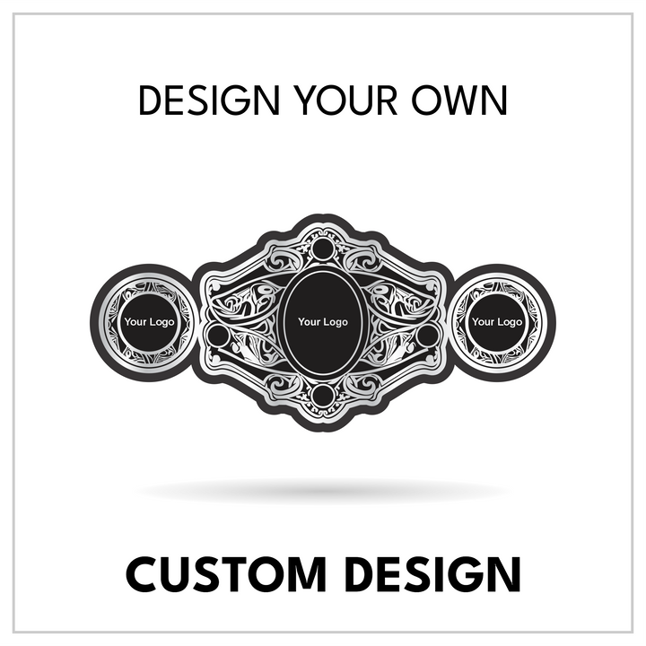 Custom Baroque-Style 3-Plate Championship Title