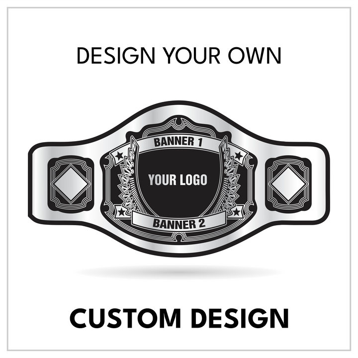 Personalized Heavyweight Title Template with Dual Banners