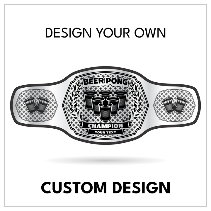 Personalized Party Title with Red Solo Cup Side Panels