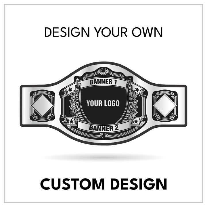 Personalized Tournament Title with Ornate Side Panels