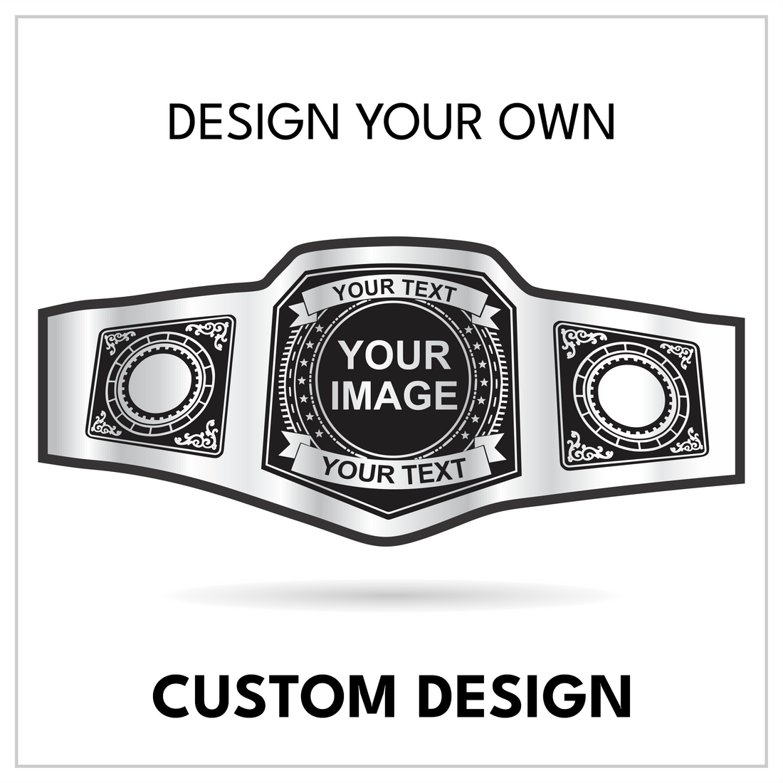 Personalized Image Title with Text Banners