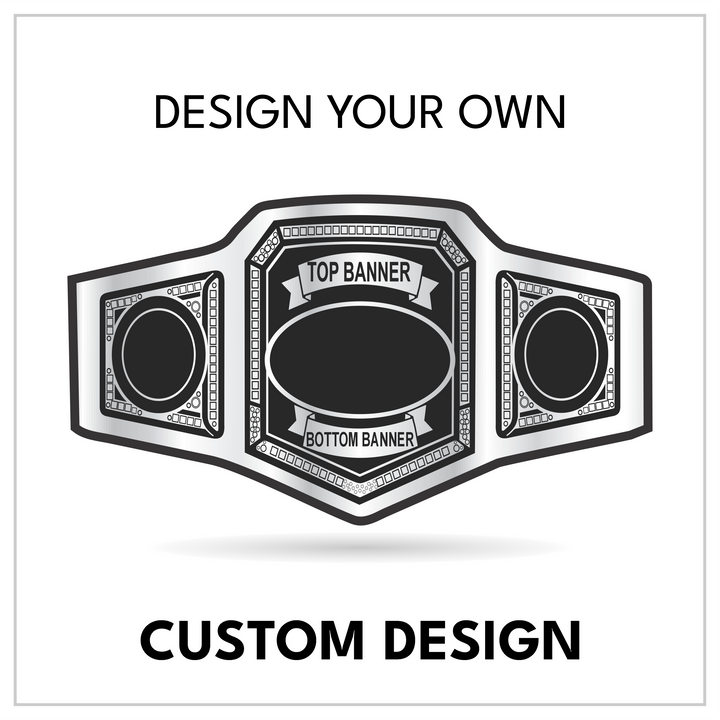 Personalized Main Title Template with Circular Side Panels
