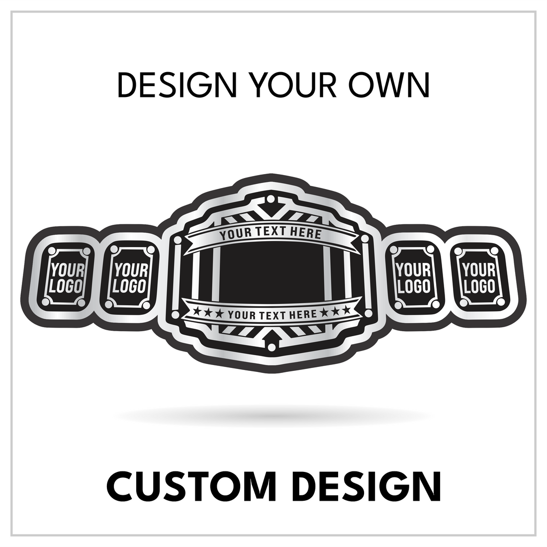 Personalize Your 5-Plate Architectural Belt