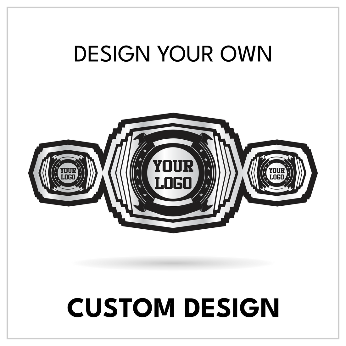 Design Your Own Layered Multi-Tier Victory Belt – Add Custom Graphics