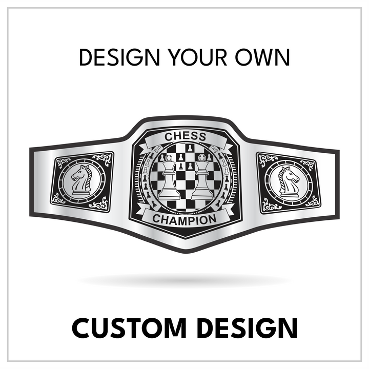 Personalized Strategy Title with Knight Horse Side Panels