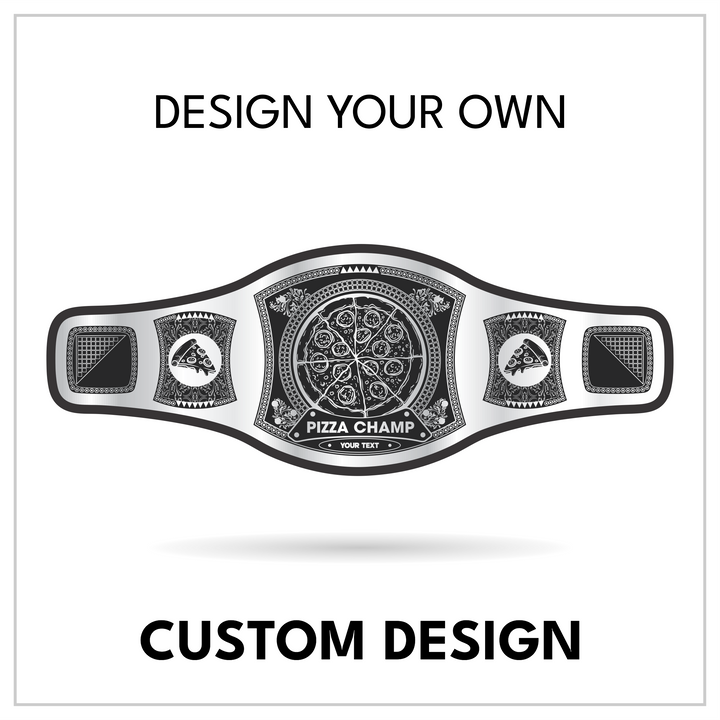 Personalized Gourmet Title with Slice Side Panels