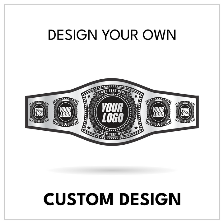 Personalized Wrestling Title Featuring Wreath Centerplate