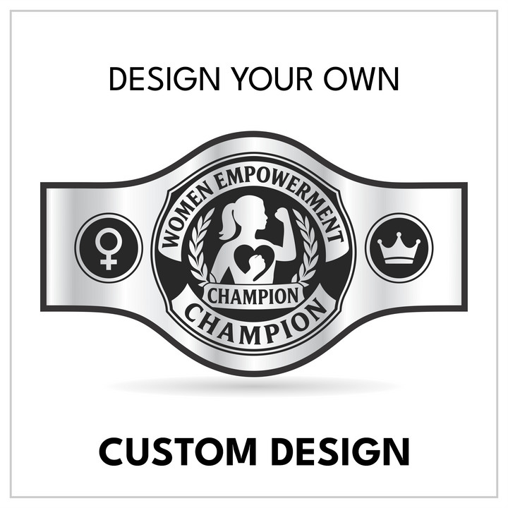 Crown a Leader with a Custom Women Empowerment Belt